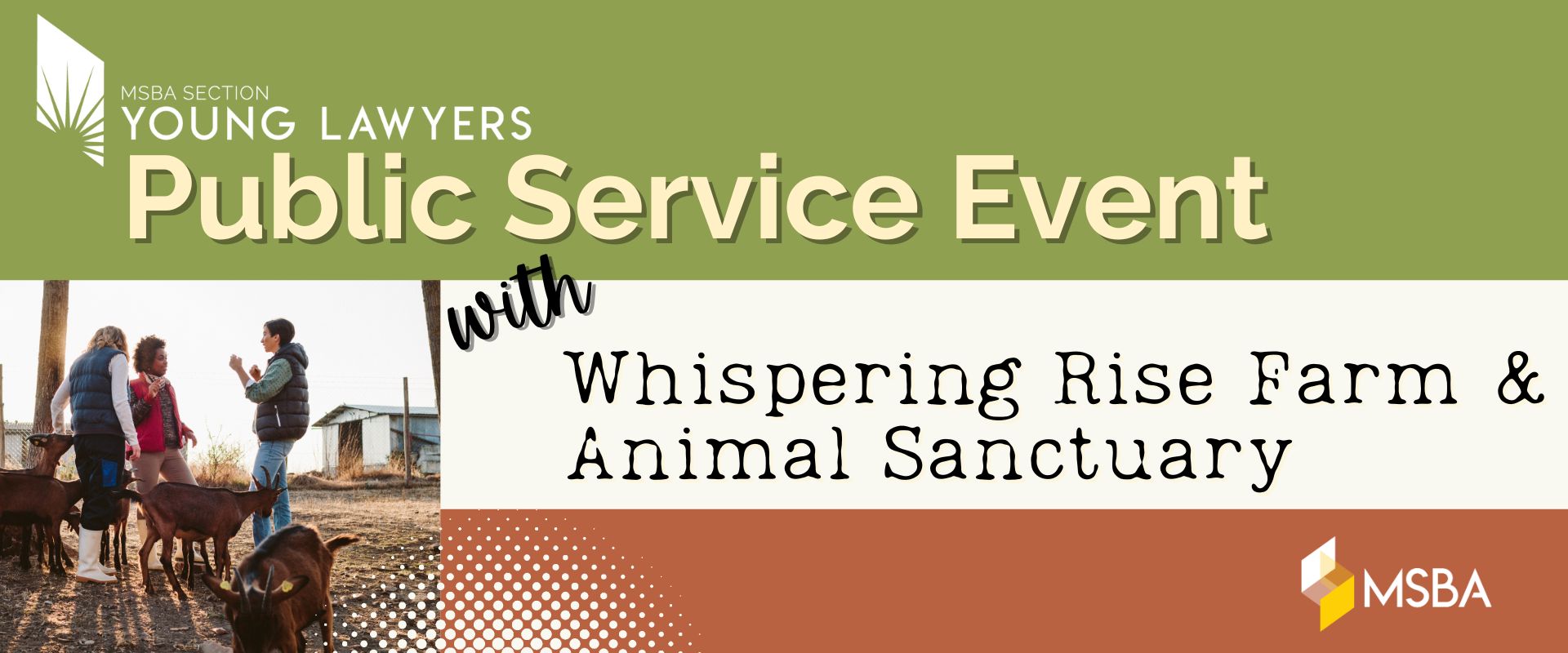 Public Service Event with Whispering Rise Farm