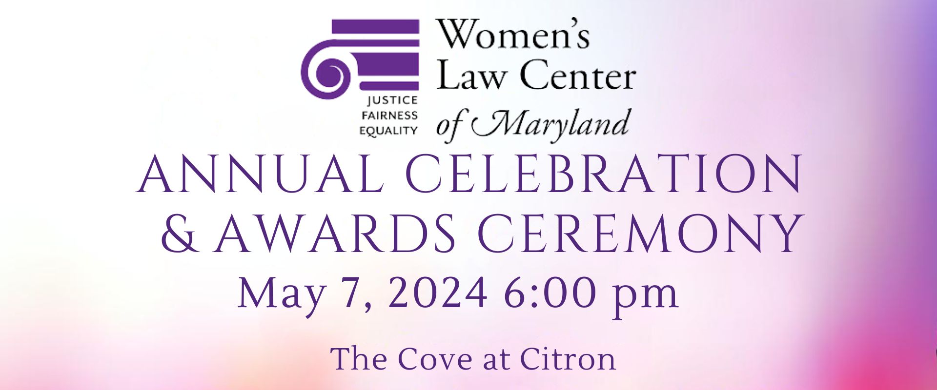 Womens Law Center of Maryland Annual Celebration