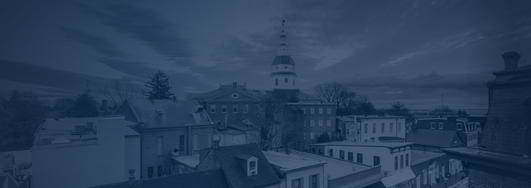 Downtown Annapolis skyline.