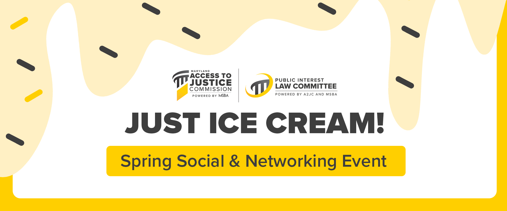 Just ice cream social networking event
