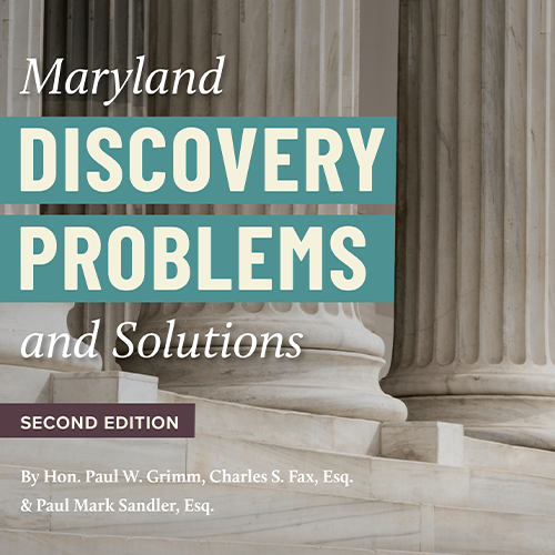 Maryland Discovery Problems and Solutions (Paperback)